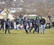 FOTO Măcel la un amical: ungurii și croații au intrat pe teren cu bâtele și s-au luat la bătaie