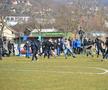 FOTO Măcel la un amical: ungurii și croații au intrat pe teren cu bâtele și s-au luat la bătaie