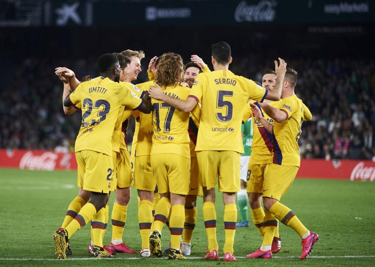 Betis - Barcelona 2-3, FOTO + VIDEO // Catalanii se impun cu emoții, la finalul unui meci spectaculos, cu 5 goluri și două eliminări
