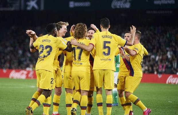 Betis - Barcelona 2-3, FOTO + VIDEO // Catalanii se impun cu emoții, la finalul unui meci spectaculos, cu 5 goluri și două eliminări