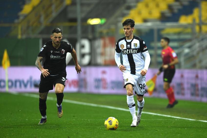 Dennis Man, în Parma - Bologna 0-3 // foto: Imago