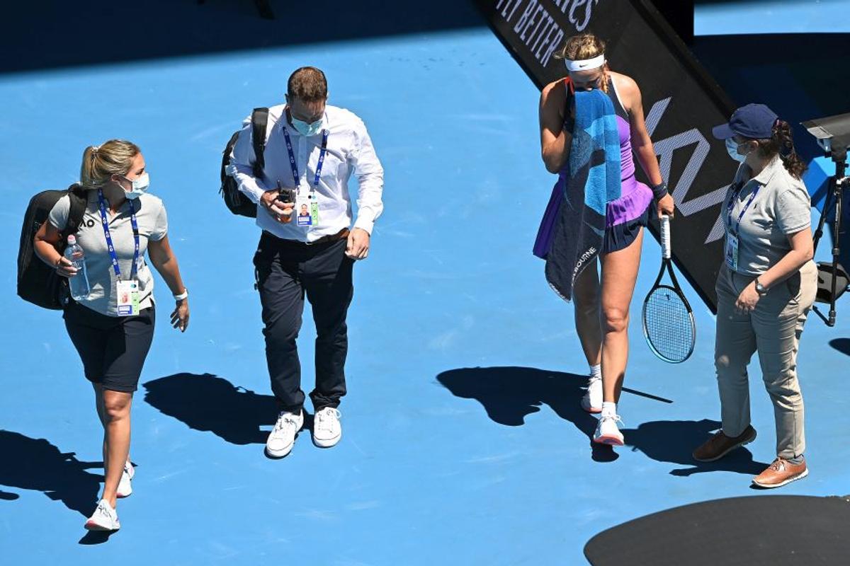 Surpriză în primul tur la Australian Open! Dubla-campioană Victoria Azarenka, eliminată după ce i s-a făcut rău pe teren