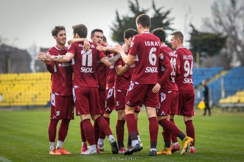 Rapid luptă pentru promovarea în Liga 1 // foto: Facebook @ FC Rapid 1923