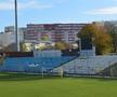 Imagini cu Stadionul Oțelul, care va fi scos la vânzare prin licitație. Foto: GSP