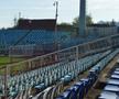 Imagini cu Stadionul Oțelul, care va fi scos la vânzare prin licitație. Foto: GSP