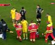FOTO. Fault sângeros în Cupa României » Petrolul - Iași, întrerupt 4 minute: „E de ROȘU!”