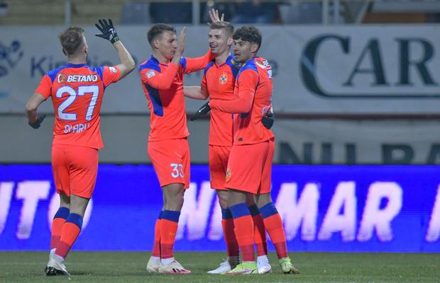 KO la Giurgiu, iar FCSB e la o victorie în play-off de CFR Cluj! Clasamentul ACUM