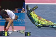 Criză de nervi nemaivăzută pe terenul de tenis: a distrus 3 rachete în 30 de secunde!