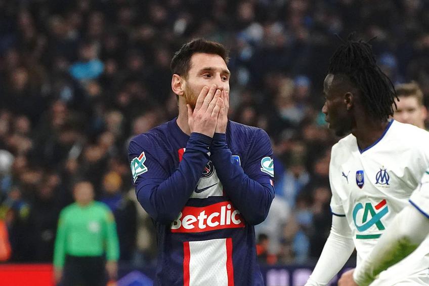 PSG a fost eliminată de Marseille în optimile de finală ale Cupei Franței, scor 1-2. Rămâne singura competiție în care Leo Messi a participat și n-a triumfat!