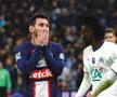 PSG a fost eliminată de Marseille în optimile de finală ale Cupei Franței, scor 1-2. Rămâne singura competiție în care Leo Messi a participat și n-a triumfat!