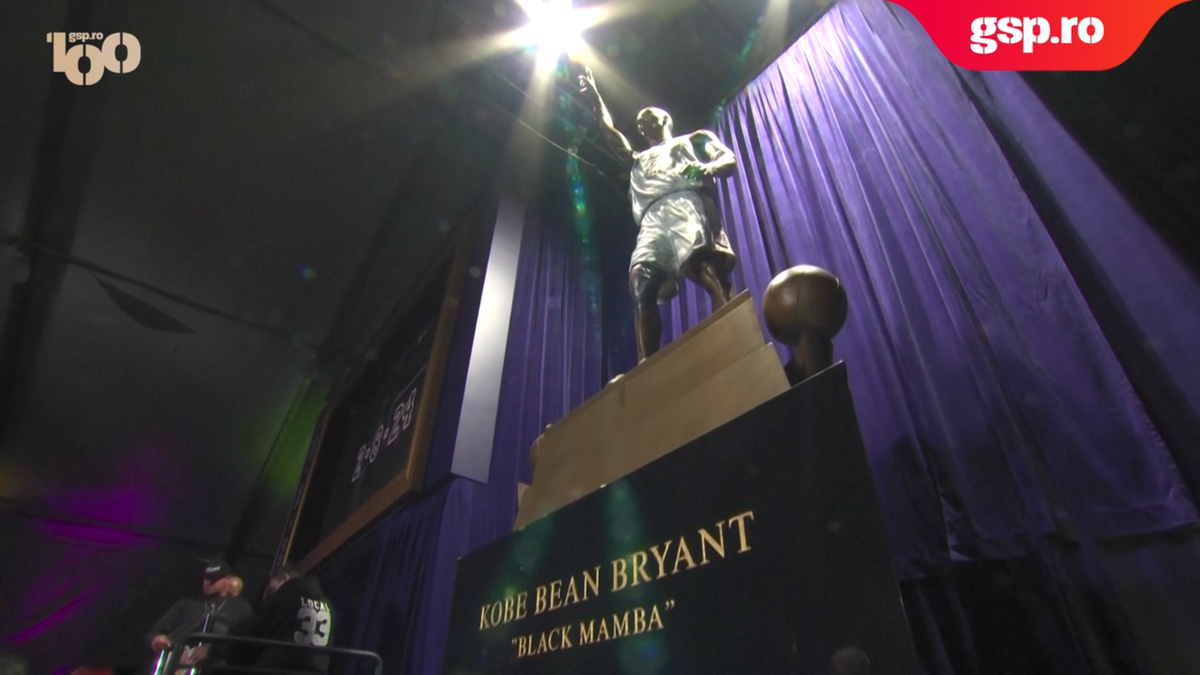 Kobe Bryant, comemorat cu o statuie de bronz de către LA Lakers