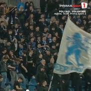 Suporterii Universității Craiova, la meciul cu U Cluj / Captură Prima Sport