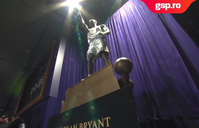 Kobe Bryant, comemorat cu o statuie de bronz de către LA Lakers » Mesajul soției: „Dacă cineva are vreo problemă cu asta...”