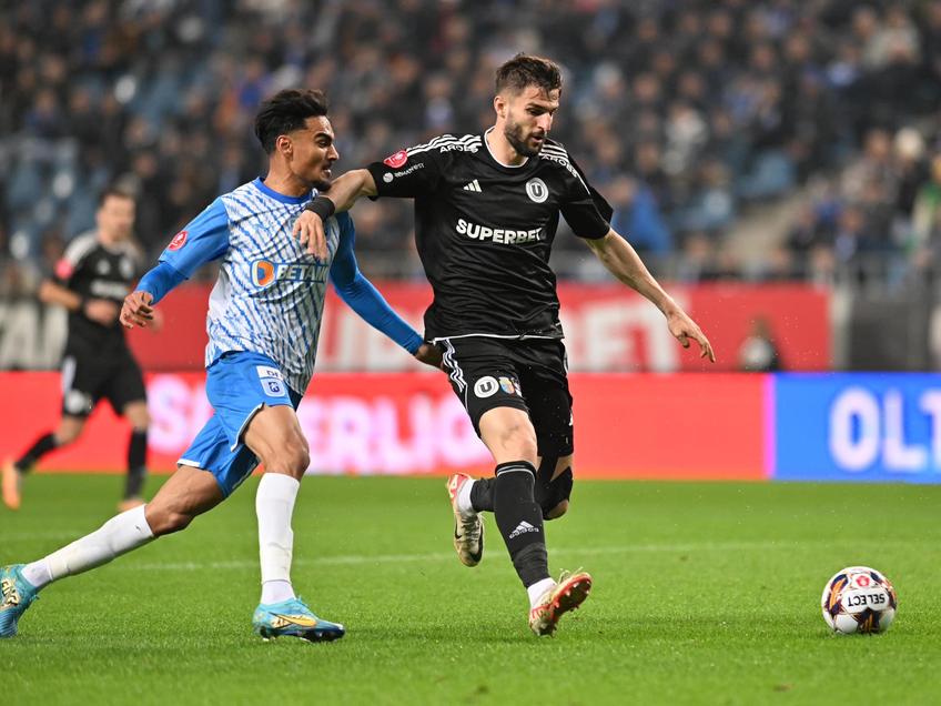 Universitatea Craiova și U Cluj au remizat, scor 2-2, în runda cu numărul 25 din Superligă.