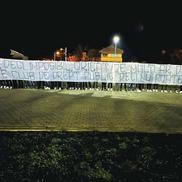 Peluza Nord Craiova a încercat să introducă pe „Oblemenco” mai multe bannere de protest / Sursă foto: Facebook