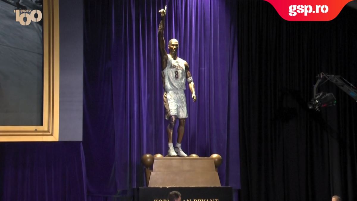 Kobe Bryant, comemorat cu o statuie de bronz de către LA Lakers