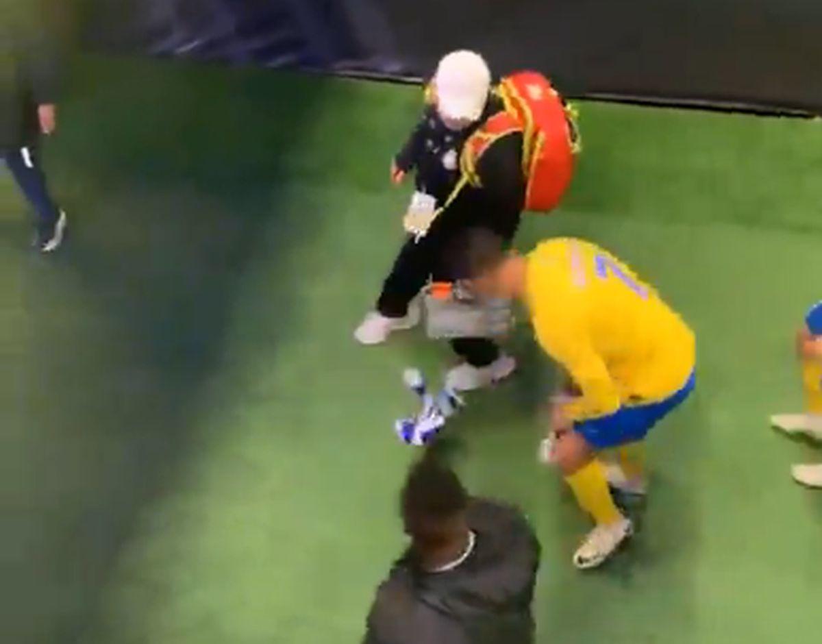 Gest vulgar Cristiano Ronaldo în Al Hilal - Al Nassr