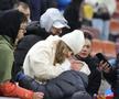 Antonia Salanta, iubita lui Daniel Bîrligea (24 de ani), a fost prezentă în tribunele Arenei Naționale pentru a-și susține partenerul în meciul cu FCSB - Sepsi, din runda #26 din Superliga