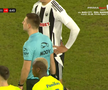 Golul lui Camara din U Cluj - Poli Iași, foto: captură de ecran Prima Sport
