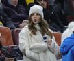 Antonia Salanta, iubita lui Daniel Bîrligea (24 de ani), este prezentă în tribunele Arenei Naționale pentru a-și susține partenerul în meciul cu Sepsi.