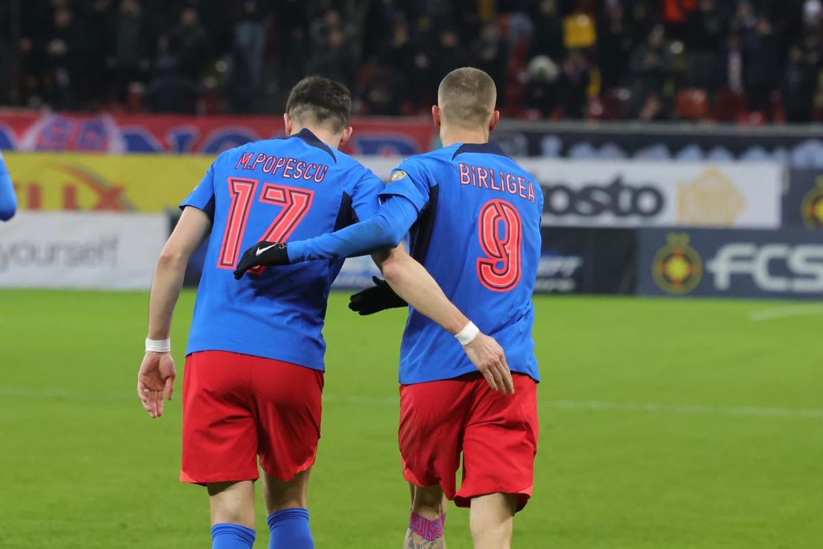 Imagini surprinse în FCSB - Sepsi, 9 februarie 2025