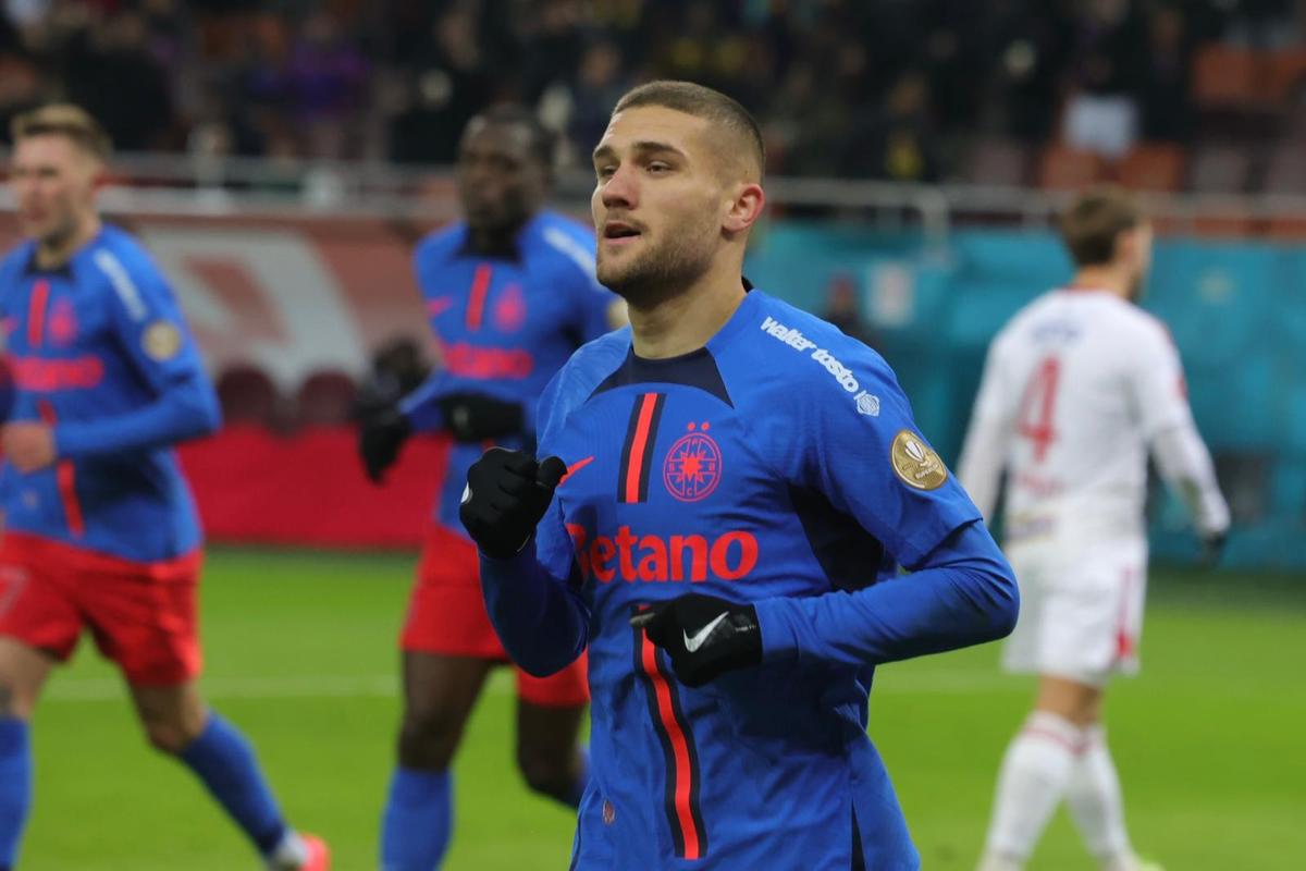 Imagini surprinse în FCSB - Sepsi, 9 februarie 2025