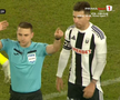 Golul lui Camara din U Cluj - Poli Iași, foto: captură de ecran Prima Sport