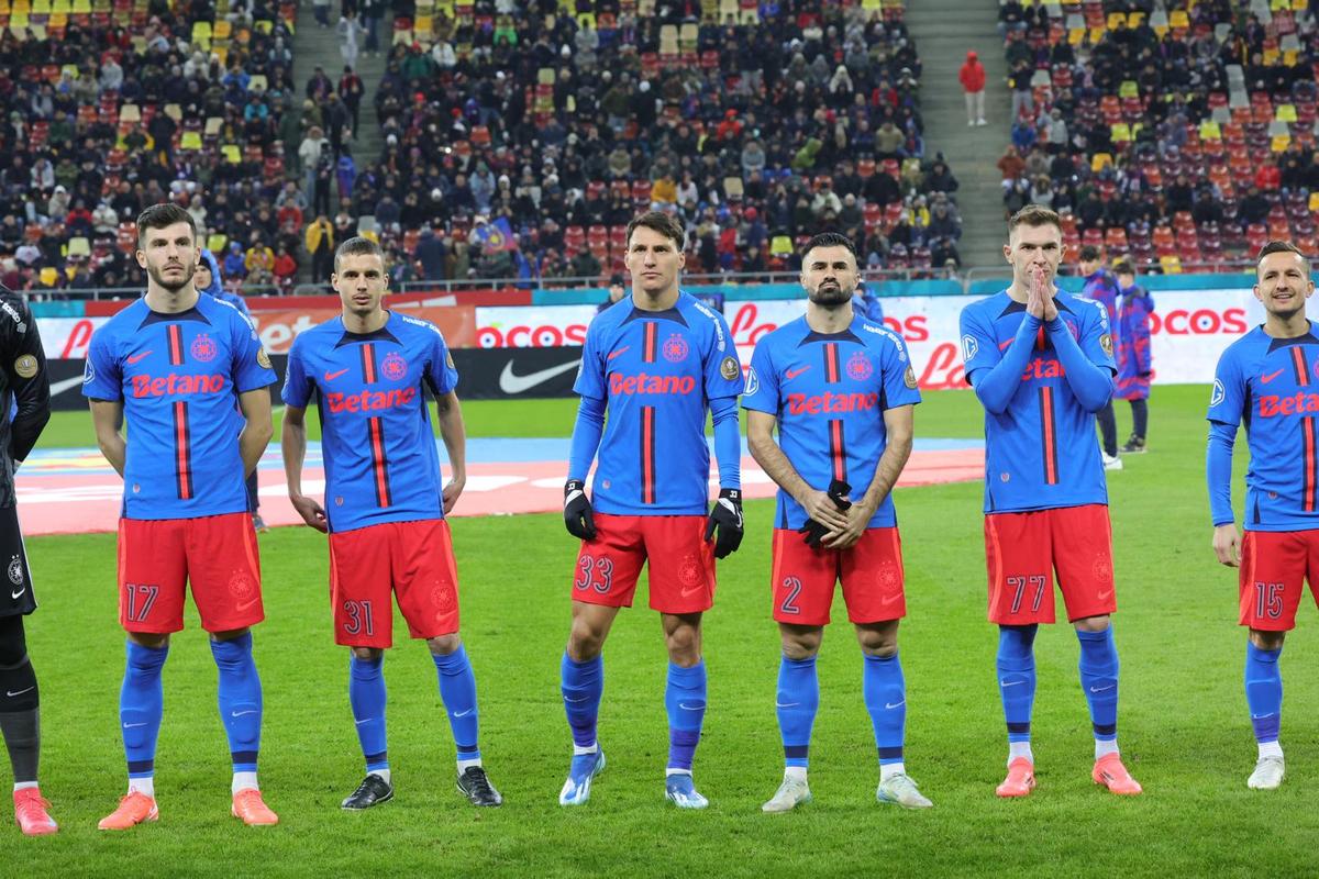 Imagini surprinse în FCSB - Sepsi, 9 februarie 2025