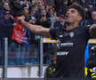 Golul lui Florinel Coman în Cagliari - Parma, foto: captură de ecran Prima Sport