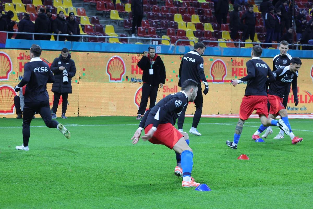 Imagini surprinse înainte de FCSB - Sepsi, runda #26 din Superliga