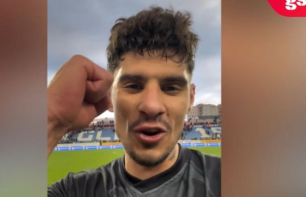 Florinel Coman s-a filmat și a avut un mesaj de transmis, imediat după debutul perfect la Cagliari