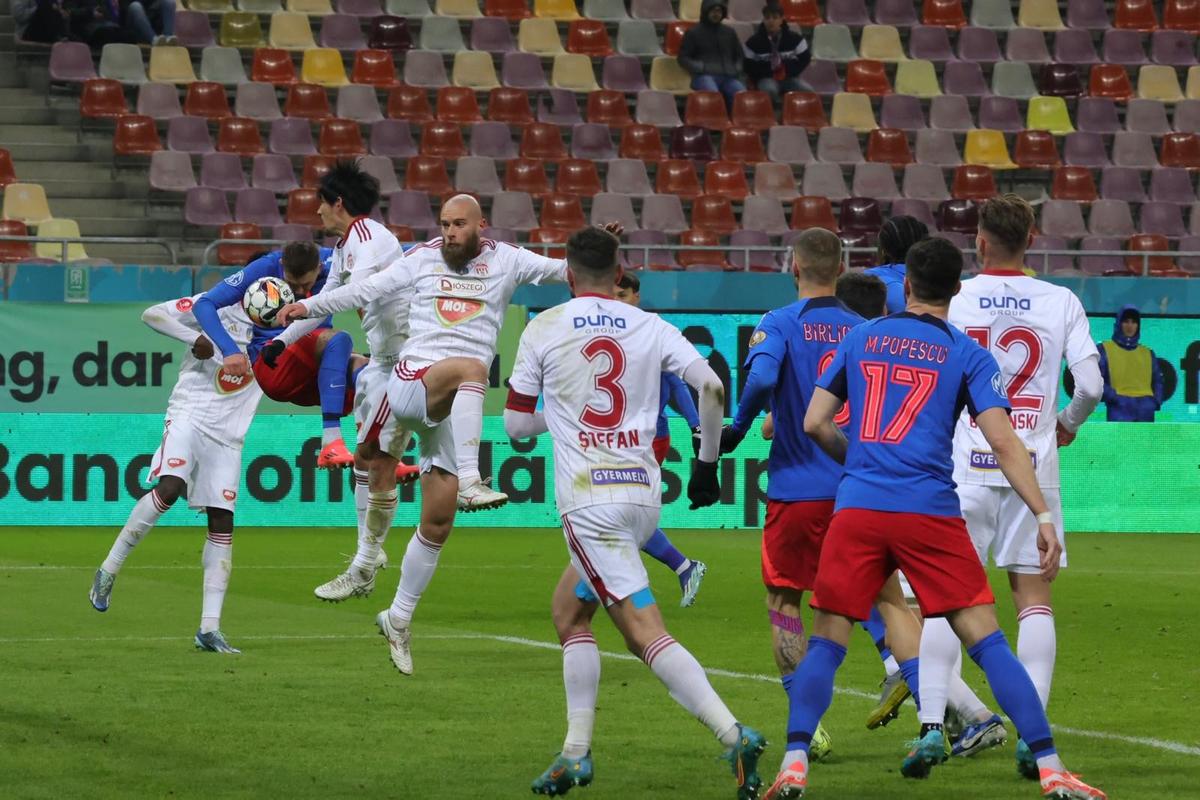 Imagini surprinse în FCSB - Sepsi, 9 februarie 2025