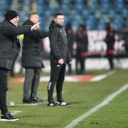 Marius Șumudică, la Oțelul - Rapid/ foto Cristi Preda (GSP)