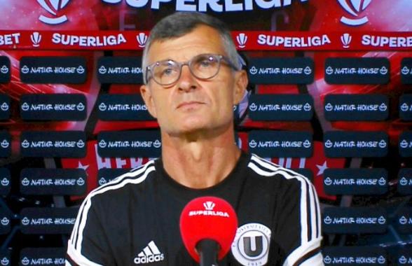 U Cluj - Poli Iași 2-2. Ioan Ovidiu Sabău explică de ce l-a schimbat la pauză pe Vladislav Blănuță și își strigă nemulțumirea: „NU ai voie!”