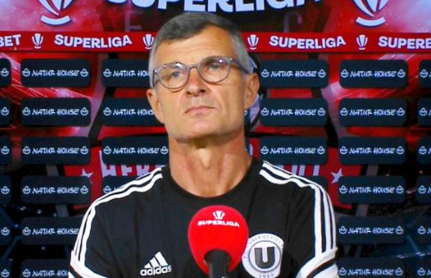 U Cluj - Poli Iași 2-2. Ioan Ovidiu Sabău explică de ce l-a schimbat la pauză pe Vladislav Blănuță și își strigă nemulțumirea: „NU ai voie!”