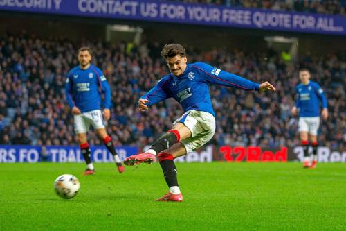 Ianis Hagi, în Rangers - Queen's Park, foto: Imago Images