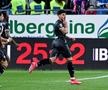 Golul lui Florinel Coman în Cagliari - Parma. FOTO: Imago