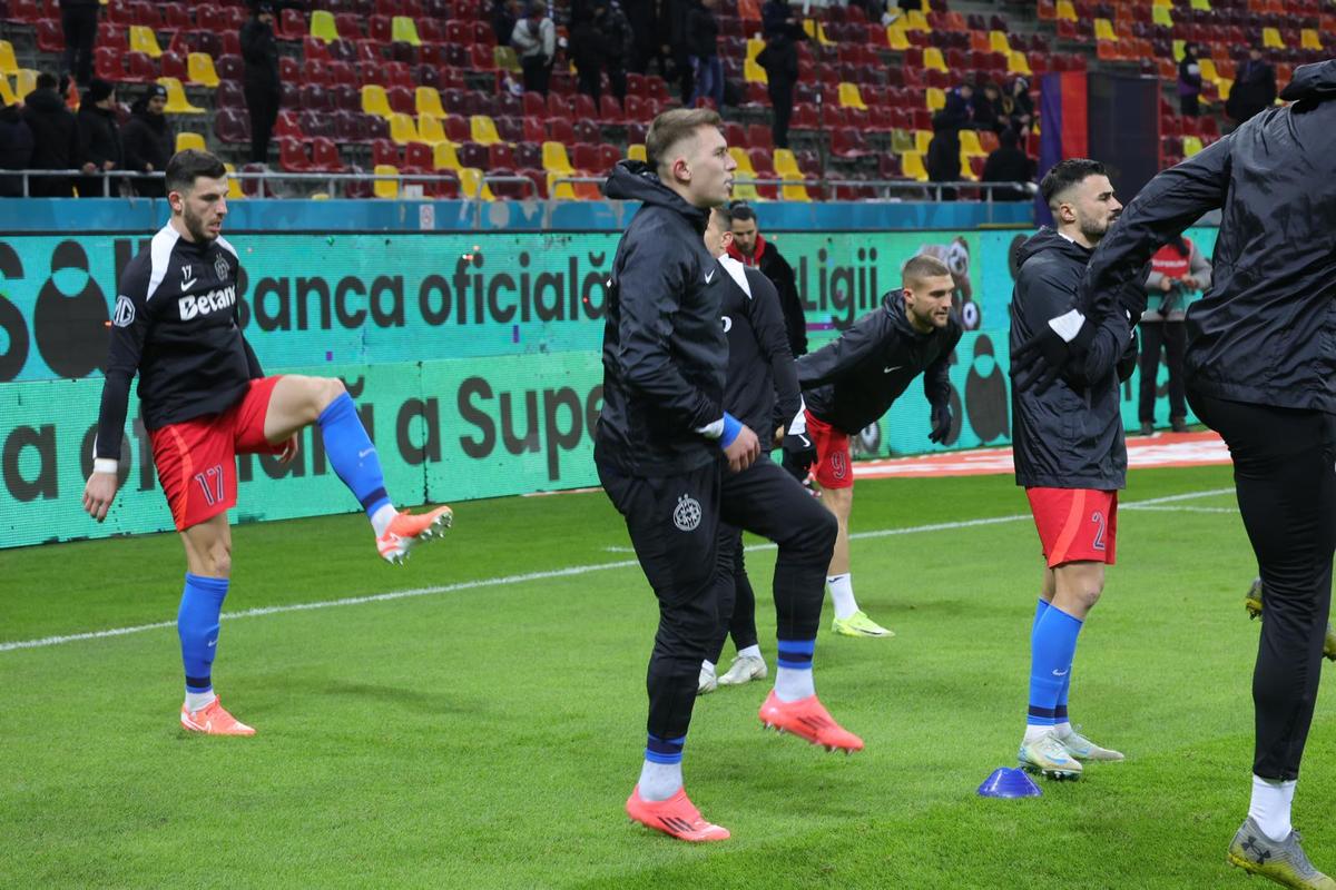 Imagini surprinse înainte de FCSB - Sepsi, runda #26 din Superliga