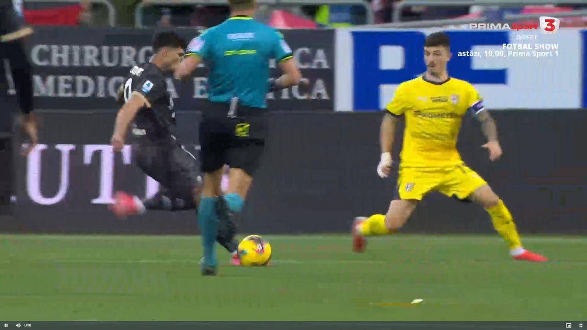 Notele primite de Florinel Coman în Italia, pentru debutul cu supergol în Cagliari - Parma: „Stadionul l-a răsfățat în restul meciului”
