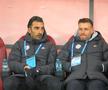 Elias Charalambous și Mihai Pintilii, pe banca lui FCSB. Foto: Ionuț Iordache (GSP)