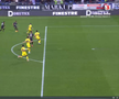 Golul lui Florinel Coman în Cagliari - Parma, foto: captură de ecran Prima Sport