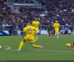 Golul lui Florinel Coman în Cagliari - Parma, foto: captură de ecran Prima Sport