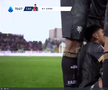 Golul lui Florinel Coman în Cagliari - Parma, foto: captură de ecran Prima Sport