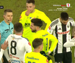 Golul lui Camara din U Cluj - Poli Iași, foto: captură de ecran Prima Sport