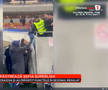 Istvan Kovacs a fost lovit de un obiect venit din tribună imediat după Dinamo - Craiova