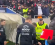 Istvan Kovacs a fost lovit de un obiect venit din tribună imediat după Dinamo - Craiova