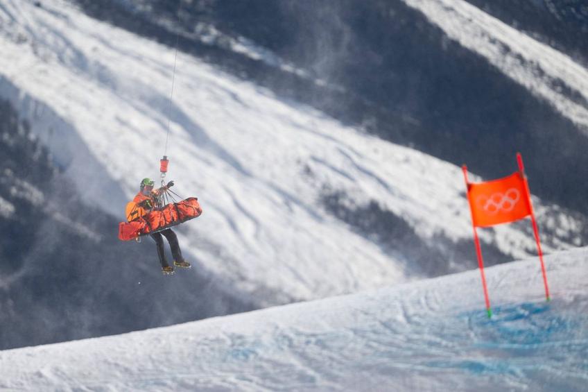 Lindsey Vonn a reacționat după accidentarea teribilă suferită la Jocurile Olimpice de Iarnă din 2026 / Foto: Imago Images