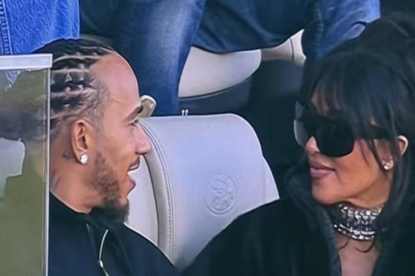 Kim Kardashian și Lewis Hamilton, prima apariție publică / foto: X