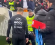 Istvan Kovacs a fost lovit de un obiect venit din tribună imediat după Dinamo - Craiova