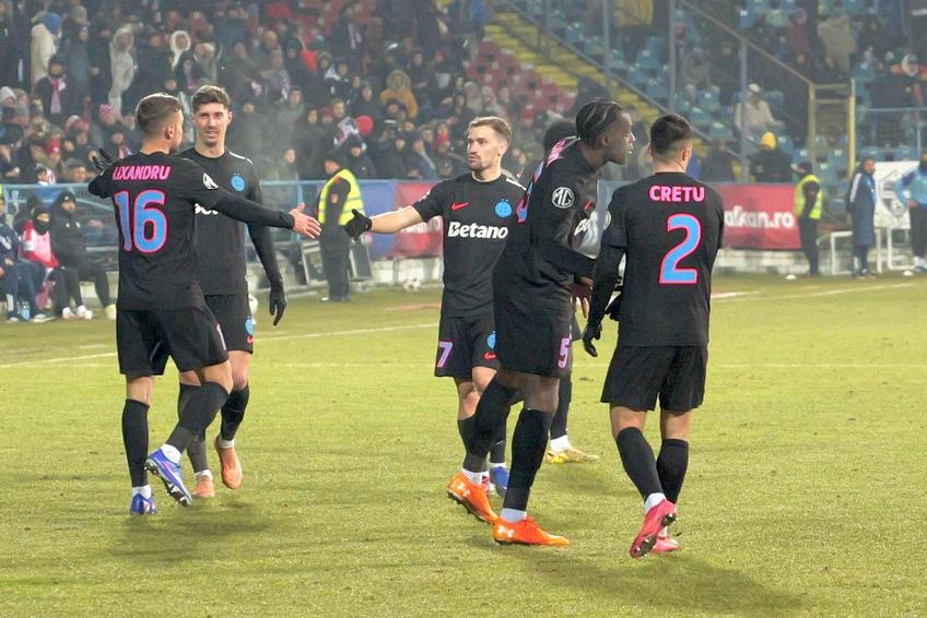 FCSB s-a impus la Galați // FOTO: Andrei Furnigă (GSP.ro)